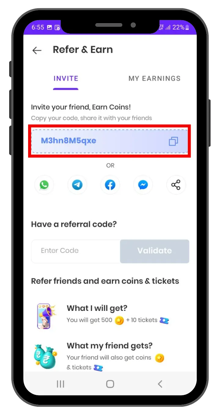 mGamer Refer & Earn 